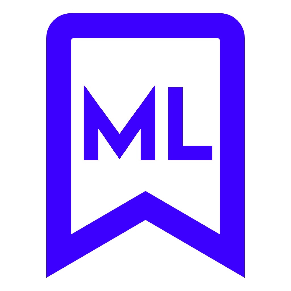 Custom ML Words Logo